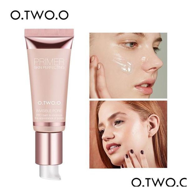 Fondotinta Primer O.Two.O Base per trucco Viso Pori invisibili Olio leggero Finitura per trucco Senza pieghe Primer Cosmetic Drop Delivery Salute B Dhqzg