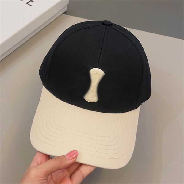 Şapkalar tasarımcı beyzbol şapkası lüks kapak lüksler marka şapkaları erkekler için cap tuval keten kasette moda kadınlar güneş şapka spor kapağı 5 renk