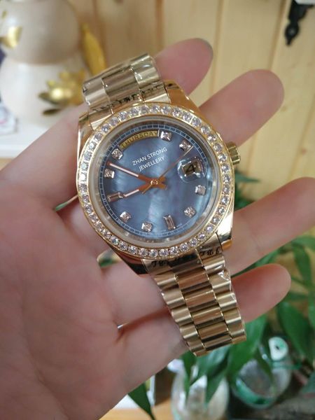 Mode Herren Automatische 2813 Uhrwerk Uhren Klassische Designer Edelstahl Herren Mechanische Uhr Sport Mann Armbanduhren montre de luxe uhr