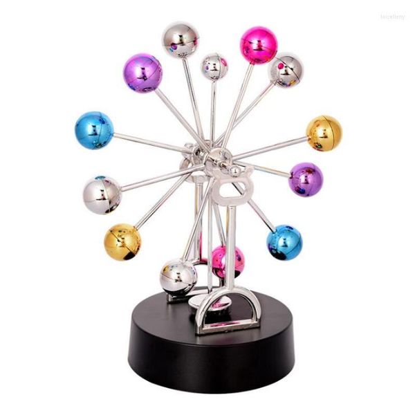 Sacchetti per gioielli Design Simulazione di palline 3D Mini ruota panoramica Modello Sky Home Ornament Giocattolo per bambini Arte Artigianato Decorazione grande girandola