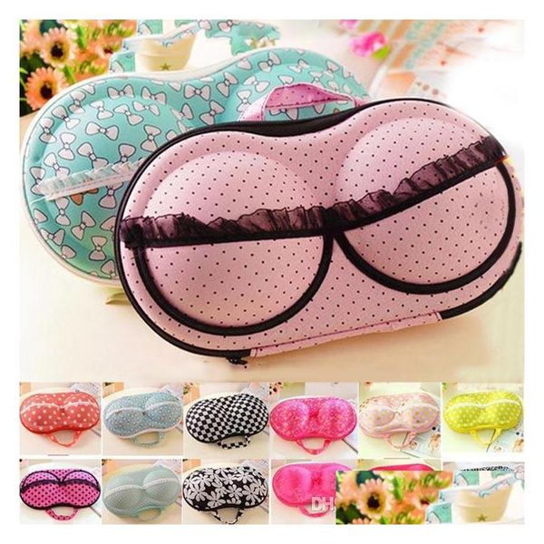 Kosmetischer Organizer Reise Mesh Unterwäsche BH Aufbewahrungsbox Dessous Tragbarer Schutzhalter Wohnaccessoires Lieferungen Gear Stuff Produ Dhkd0