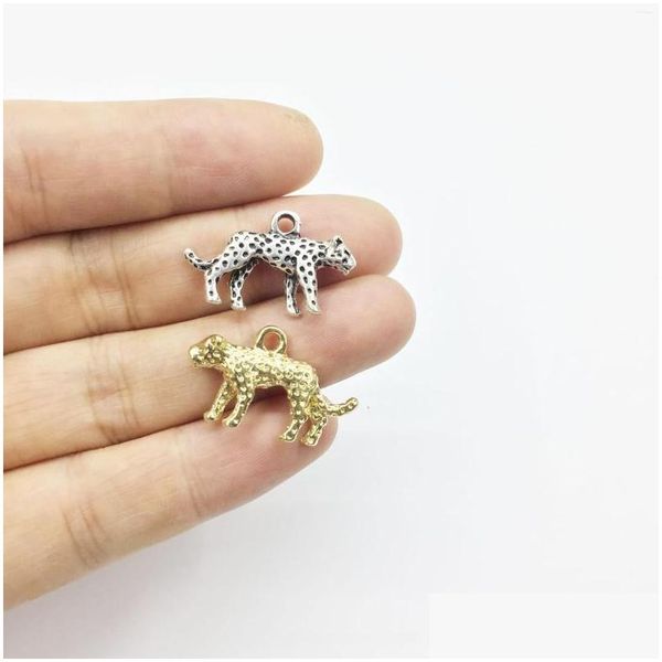 Charms htr 10pcs 15 25 мм леопардовый никл/свинцовый/CAD Цинк -сплав. Подвеска для женских ювелирных украшений.