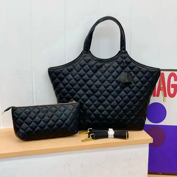 Rosa Sugao Damen-Einkaufstasche mit Clutch-Tasche, Schulter-Umhängetaschen, modisch, hochwertig, großes Fassungsvermögen, modische Geldbörse, Luxus-Handtaschen, Einkaufstasche, 2 Größen, jipu-0221-63