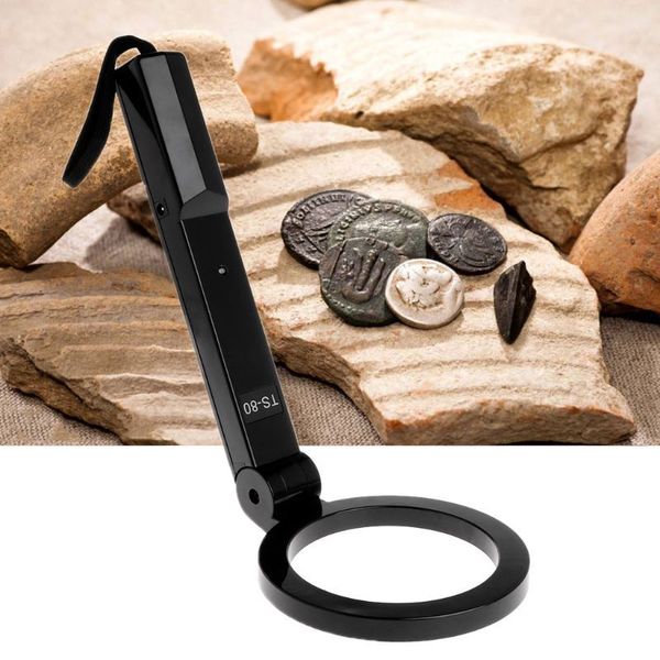 Metal Detector 50 pz / lotto UPS gratuito TS-80 Metal Detector professionale Palmare Pinpointer Allarme Scanner ad alta sensibilità Controllo di sicurezza Gold Finder Digger Kit