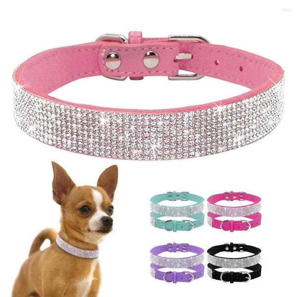 Hundekragen Mode Diamant Haustier einstellbar