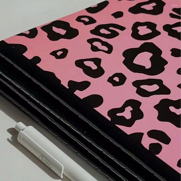 Cancelleria per studenti Materiale scolastico per ufficio Notebook Blocco note 176x250mm B5 American Retro Leopard Print Giraffe Zebra Pattern