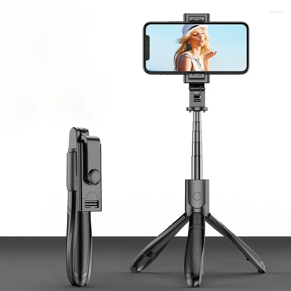 Decorazioni natalizie Cy Luce di riempimento allungata Selfie Stick Staffa Treppiede Fotocamera Bluetooth universale versatile integrata