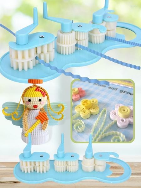 Hediye Sargısı Kağıt Crimper Altı Yolcu Styles Quilling El Sanatları El Yapımı Yaratıcı Diy Scrapbooking Makine Tekerlek Araçları