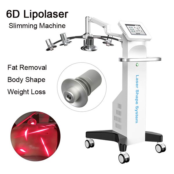 6D Lipo Laser Body Machine Machine Laser липосакция липолазера Удаление жира.