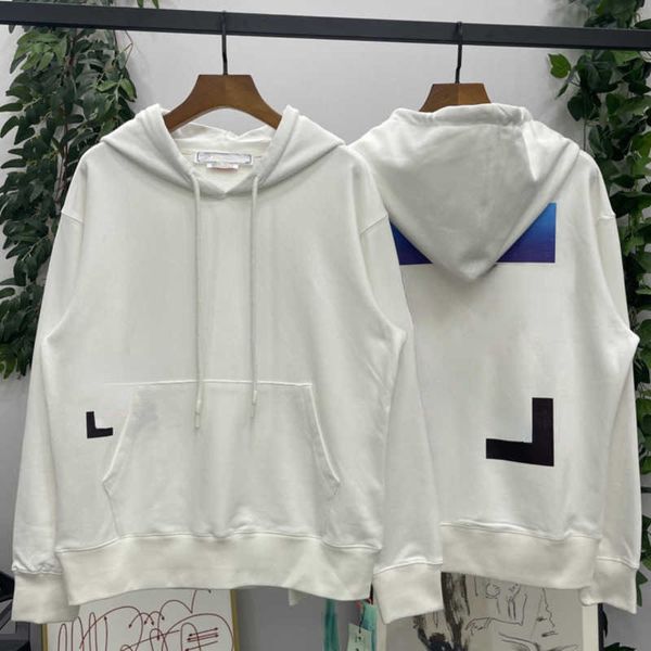 Erkek Hoodies Sweatshirts 50off artı boyutu kazak tasarımcısı Hoodie Graffiti Siyah Beyaz Yuvarlak Boyun Pullover Hip Hop Gevşek Ceket Erkekler Kadınlar Günlük Gömlek Uzun Sle