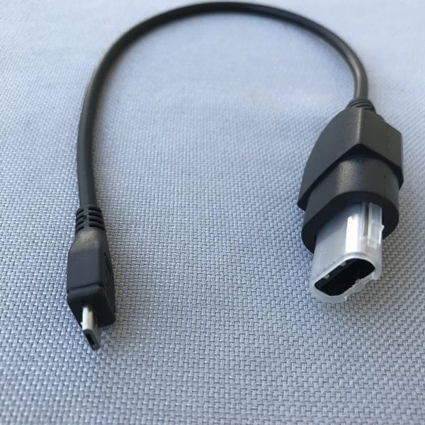 Cabo adaptador de extensão micro USB, substituição de cabo para linha de conversão de controlador de primeira geração de Xbox