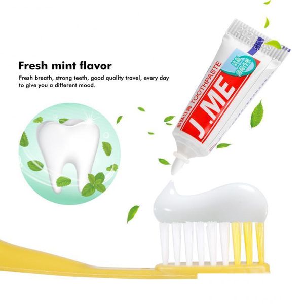 Spazzolino da denti 1 pezzo El usa e getta con kit Tootaste Eco friendly da viaggio in plastica per l'igiene orale Spazzolino per la pulizia dei denti Consegna a goccia Salute Beaut Dhboh