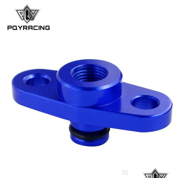 Montagem do motor PQY Racing de alta qualidade 1/8 NPT Regador de press￣o do trilho de combust￭vel Adaptador azul para Nissan Subaru pqyfpa12 Drop Delivery MOB DH0RM