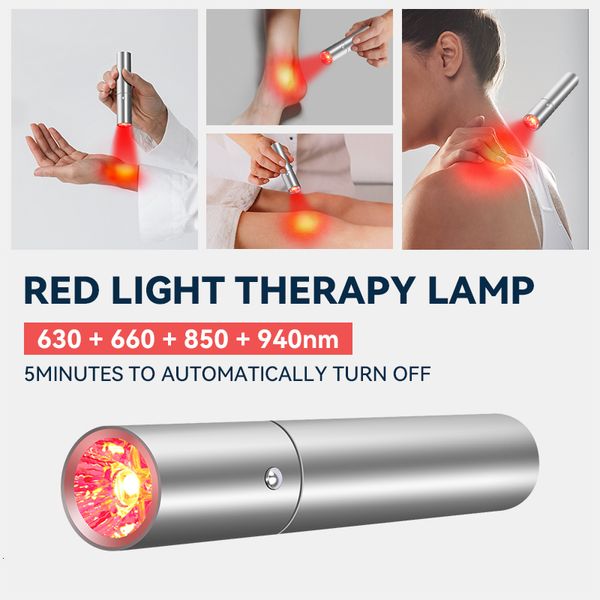 Gesichtsmassagegerät, rote Lichttherapie, LED-Infrarot-Akne-Behandlung, straffe Haut, Anti-Aging-Falten, Laserpointer, EMS-Pflege 230221