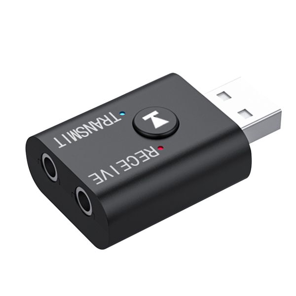 Kablosuz Bluetooth Vericileri Alıcı Adaptör 5.0 Ses Verici Stereo Bluetooth Dongle Aux USB Dizüstü Bilgisayar TV PC Otomobil Hoparlör Kiti