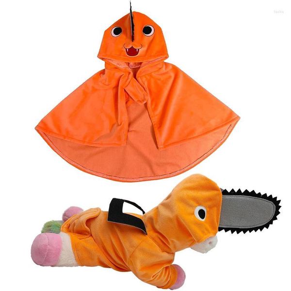 Vestuário para cães fofo homem -chainsaw homem luxuoso bonecas de pelúcia brinquedos pochita travesseiro de animais de animais