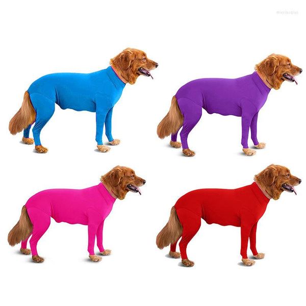 Abbigliamento per cani Autunno Inverno Vestiti per animali domestici Pullover casual di medie e grandi dimensioni per gatti elastici attillati sexy con cerniere