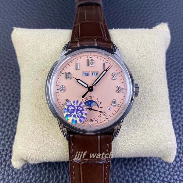 GRE FACTORY 5320 WATCH CAL.324 SQUATIONATIOCATION MAPTION RESTIONGERSING THENS 40 -мм ночной светло -сапфировый хрустальный стекло