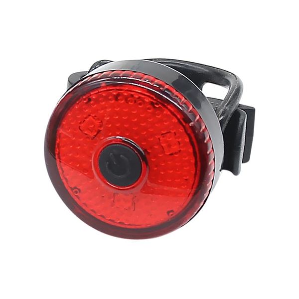 Luzes de bicicleta Alta cinta de bicicleta luz traseira criativa USB Recarregável Rotativo Mountain Outdoor Equipamento