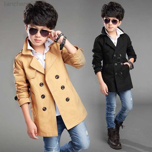 Completi di abbigliamento Completi da ragazzo Giacche da ragazzo Vestiti da ragazzo Abiti da ragazzo a maniche lunghe top cappotto inverno caldo cappotto da ragazzo Abbigliamento per bambini taglia 120-170 cm nuovo W0222