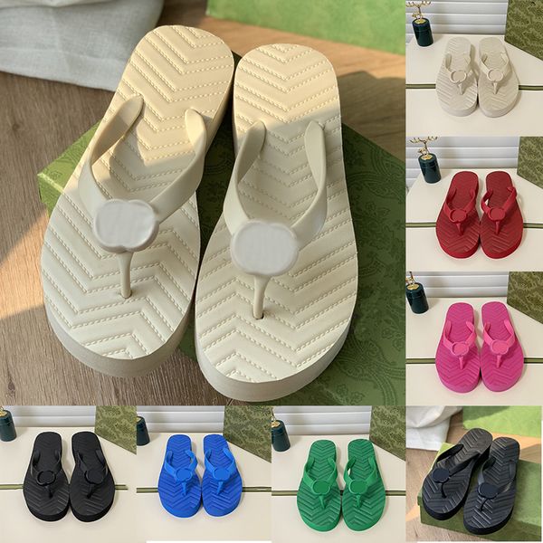 2023 Designer Chinelos Bloqueados D Letters Espuma Borracha Paris Sandálias Planas Mulheres Verão Praia Sapatos Preto Branco Rosa Piscina Slide Outdoor Slide Thongs Flip Flops