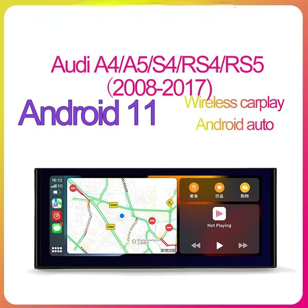 Autoradio Android Player Stereo Car DVD Multimedia CarPlay GSP WiFi Bluetooth USB 4G для Audi A4/S3/RS4 8K B8 A5/S5/RS5 8T 8F MMI
