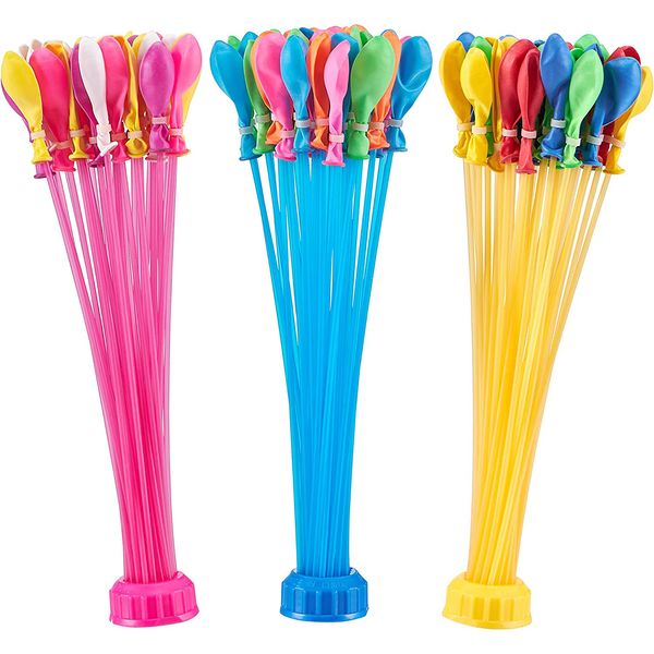 6 Confezioni Palloncini Riempiti d'Acqua Giocattoli Crazy Color 200 e oltre Pezzi Palloncino Autosigillante a Riempimento Rapido per Famiglia Amici Divertimento Estivo per Bambini