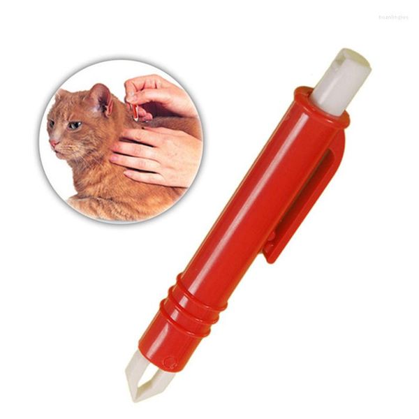 Removedor de carrapatos de ácaros de vestuário para cães eliminar pinças de estimação de gato de estimação de gatos de animais de estimação de gato doente Full Clean Clip Puppies Groom Supplies Tools