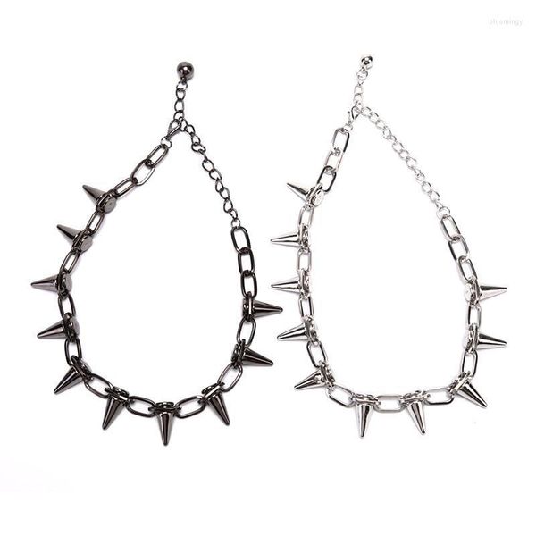 Choker chokers spike perçin kolye punk goth el yapımı perçinler rock gotik chokerschokers Bloo22