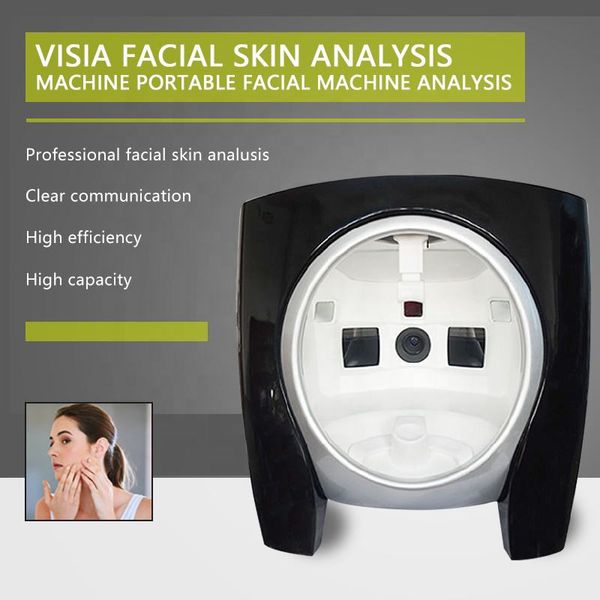 A maioria vendendo o sistema de diagnóstico de pele 3D Dermatoscópio 8 espectro de espectro UV SCANNER SCANNER Analisador Analisador Visia Machine
