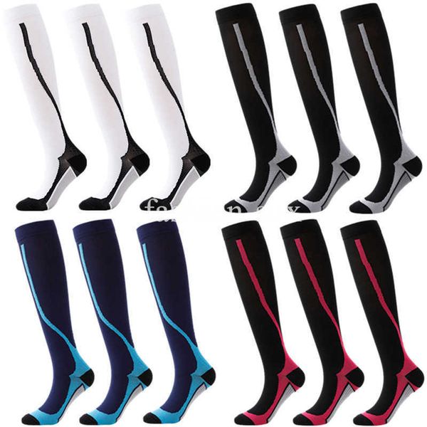 5pc Meias Hosiery 3 pares pacote meias esportivas meias de compressão de ciclismo mulheres varizes médicas veias edema diabetes executando meias de compressão esportes z0221