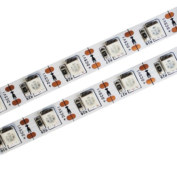 5V Flex￭vel SMD 5050 RGB LED LUZES DE LED