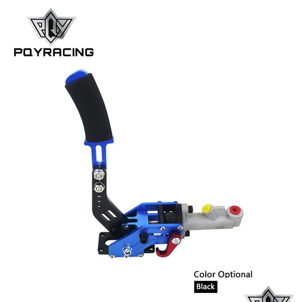 Componentes do freio de estacionamento PQY Racing alum￭nio Universal Hidr￡ulico Alavanca de Handbrake Drift Hand Ebrake Novo PQY3654 Drop Delivery Automob DHBCZ