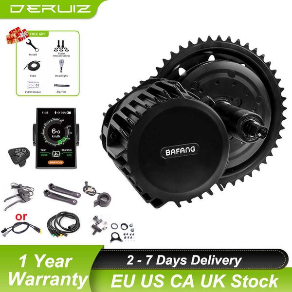 BAFANG 48V 52V 1000W BBS03 BBSHD Kit de conversão de bicicleta elétrica do motor médio de acionamento