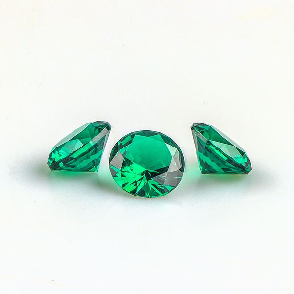 Accessori DHL 6mm 10mm Green Emerald Smoking Terp Pearls Inserto diamantato rotondo per quarzo Banger Nails Glass Water Bong Dab Rigs Pipes