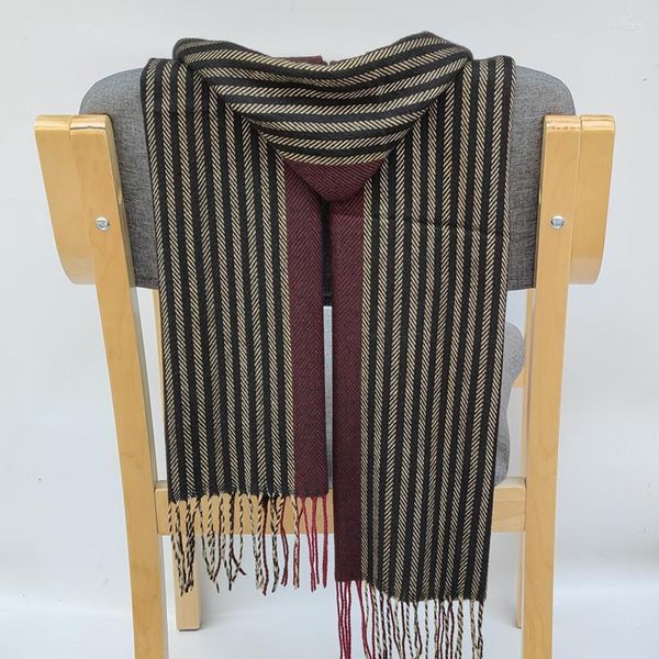 Шарфы Зимний цвет, соответствующий утолщенным шарфу шаль, женский корейский стиль универсальный галстук, клетчатый кашемир 2023 СКАРВ Кимл22