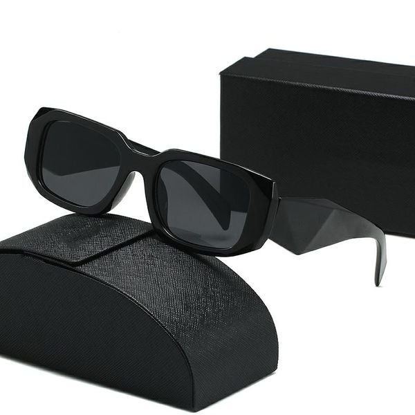 Óculos de sol de 17Ws Designers Óculos clássicos de óculos de óculos de óculos de praia ao ar livre para homem Misture a cor opcional assinatura triangular opcional