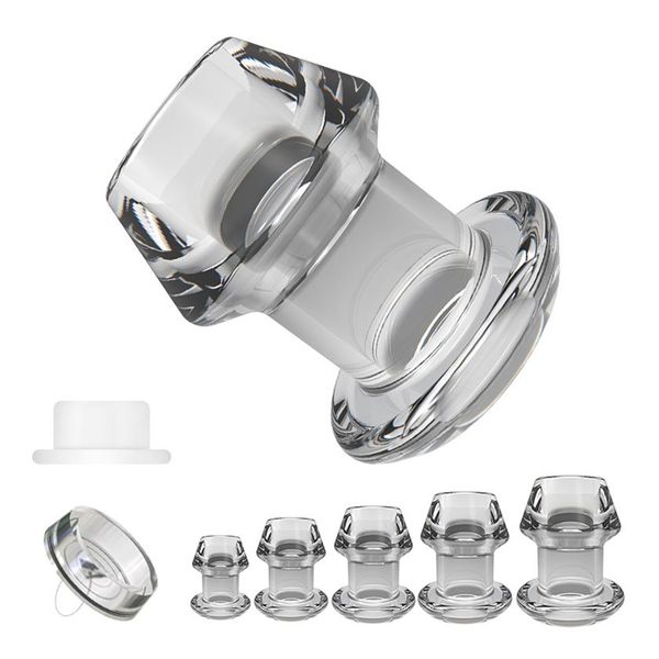 ￚltimo hollow peeped anal plug plug plux ￢nus ￢nus especulum expansor estimulador dilatador butt inimator massageador adultos s236f