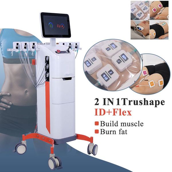 Vertikale RF-Schlankheitsmaschine Trushape ID Flex Body Sculpting Monopolare Radiofrequenz Body Slim Gewichtsreduzierung Cellulite-Entfernung Facelifting Muskelaufbau