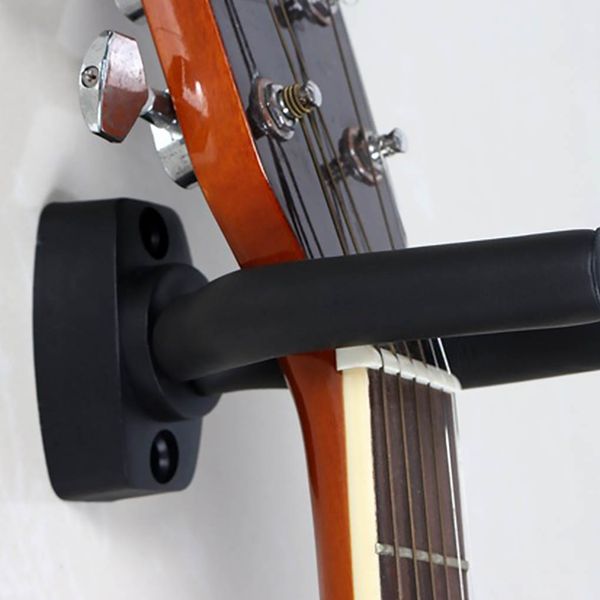 1 peça guitarra de guitarra bandolin banjo ukulele suporte de parede hanguer hanguer hanguer guitarra de guitarra de guitarra acessórios