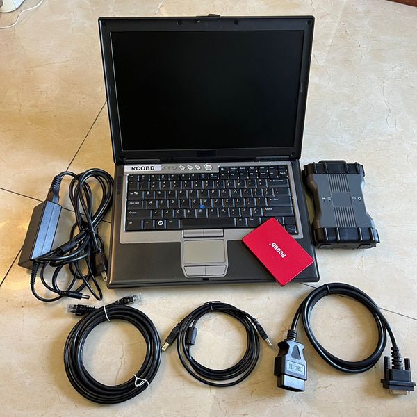 Strumento di diagnostica Mb Star c6 PRO Multiplexer Wifi con Doip Ssd 480gb Laptop d630 4g scanner completo del sistema pronto all'uso