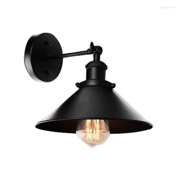 Lampada da parete Speciale Semplice Paese americano Corridoio Corridoio Ristorante Studio Camera da letto Comodino E27 Lampadina LED gratuita