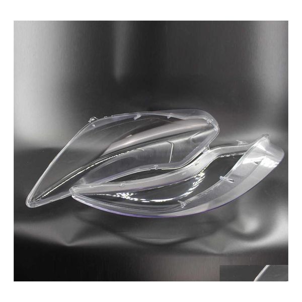 Andere Motorradteile Links 1 Paar und rechts Auto Frontscheinwerfer Lampenschirm Shell Transparente Linse ABS Licht ER Fit für Ford Focus 20 Dhzi9