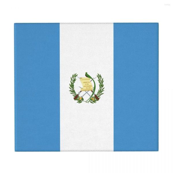 Tapets de mesa Bandeira de esteira de secagem de cozinha da guatemala Counter lavável Dreneador absorvente 16 