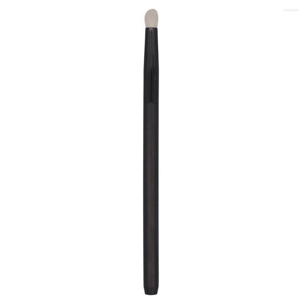 Pennelli trucco G18 Pennello professionale fatto a mano Morbido pelo di capra Saikoho Piccolo ombretto angolato Blending Ebony Make Up