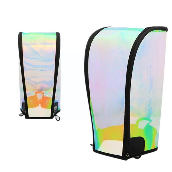 Bolsas de golfe de bolsas ao ar livre capa de chuva Capuz à prova d'água clube leve transparente colorido suprimentos de capa de chuva protetor A5x5 230222