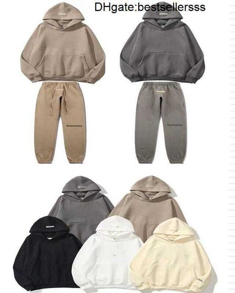 Ess Klasik Erkek ve Kadınlar Hoodie Long Sleve Essential Trapstar Kaşmir Kalın Kazak Kadın Teri Gömlek Gevşek Bahar R5B8