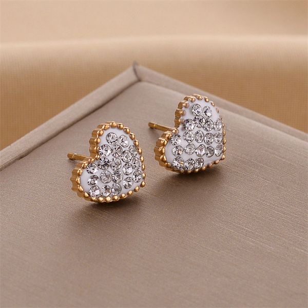 gioielli di moda orecchini in oro e perle orecchini a cuore orecchini di perle Designer per le donne vivian westwood perla love men orecchini om gioielli di lusso hb_jewelry