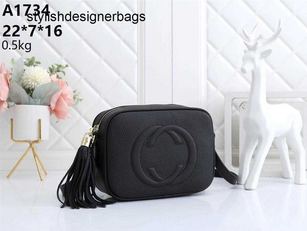 Umhängetaschen Designer Handtaschen Berühmte Brieftasche Frauen Umhängetasche Soho Tasche Disco Schulter Fransen Mode Messenger Taschen Geldbörse 0223V23