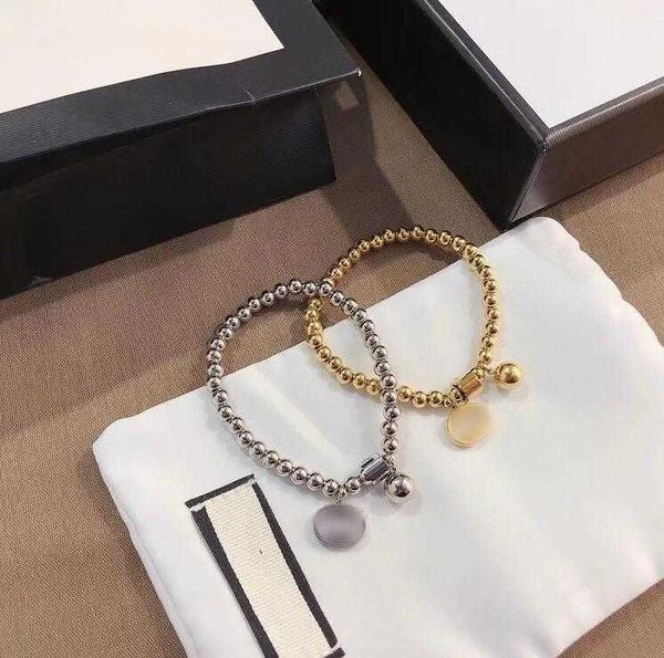 2023 Ciondolo con perline da donna Braccialetti con lettera classica di alta qualità Semplicità della moda Bracciale gioielli unisex Regalo del Memorial Day